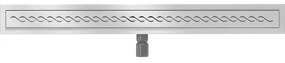 Mexen Flat nerezový sprchový žľab 100 cm vzor M18, 1023100-15
