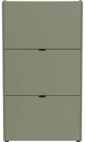 Predsieňová zostava v prírodnej farbe/taupe 101x200x22 cm Ameca – Germania
