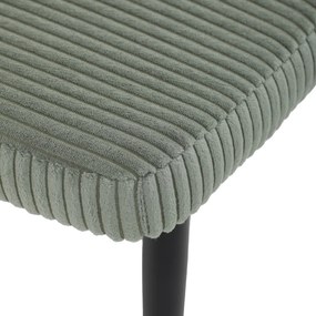 Relaxačné kreslo s podnožkou L7285 GRN6, zelené