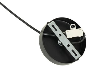 Orientálna závesná lampa bambus 32 cm - Amira