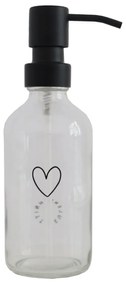 Eulenschnitt Sklenený dávkovač mydla Heart Transparent 250 ml