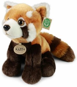 Rappa Plyšová panda červená 28 cm ECO-FRIENDLY
