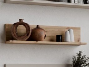 Polica na stenu Asko Living, 60 cm, dub artisan%