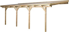 WEKA Drevená záhradná pergola 671 (7x3 m)