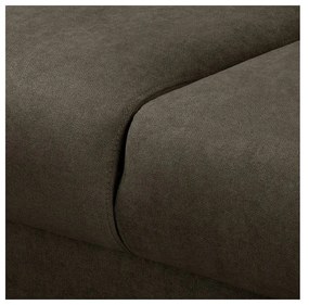 Hnedá rohová pohovka (ľavý roh) Beata - Ropez