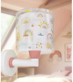 Dalber 41199 - Detská nástenná lampa RAINBOW 1xE27/15W/230V pestrofarebná