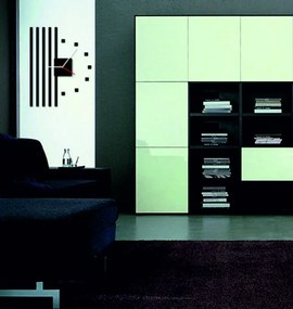 SENTOP | Moderné nástenné hodiny z plexiskla – Široký výber farieb | Sentop FL-Z10B- X0015 analógové