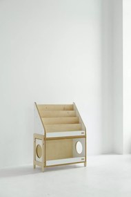 Montessori nábytok knižnica pre deti - modulárny nábytok