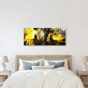 Obraz - Futbal vo veľkomeste (120x50 cm)