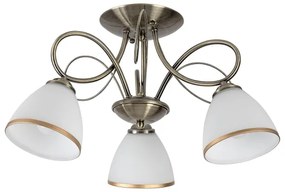 Brilagi - Prisadený luster FRED 3xE27/60W/230V, priemer 59 cm, bronzový