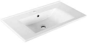 Aqualine Aqualine, ZUNO 75 nábytkové umývadlo 75x45cm, biela, 9075