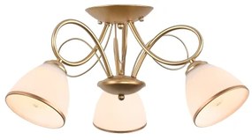 Brilagi - prisadený luster FRED 3xE27/60W/230V, priemer 59 cm, zlatý