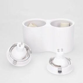 BRILAGI - Bodové svietidlo MIA DOUBLE 2xGU10/30W/230V biela
