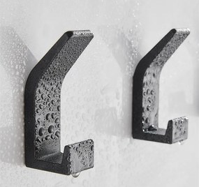 Súprava 5 čiernych háčikov Omnos