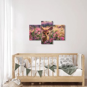 Obraz - Roztomilá srnčeka (90x60 cm)
