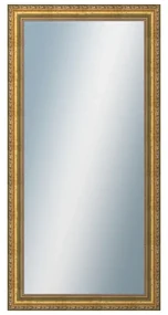 DANTIK - Zrkadlo v rámu, rozmer s rámom 60x120 cm z lišty KLASIK zlatá (2824)