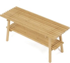 Bambusový botník prírodný DR-B061 NAT
