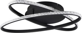 XXXLutz STROPNÉ LED SVIETIDLO, 58/9 cm - Interiérové svietidlá - 007694034501
