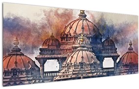 Obraz - Akshardham, Nové Dílií, India (120x50 cm)