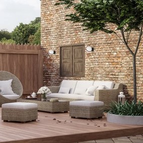 Vonkajšie nástenné svietidlo CIRCULO 1xE27/40W/230V IP44