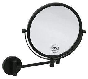 Kozmetické zrkadlo 23x28 cm čierne