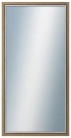 DANTIK - Zrkadlo v rámu, rozmer s rámom 50x100 cm z lišty TAIGA béžová (3105)