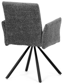Sada jedálenských stoličiek s vratným mechanizmomDCH-W1117 GREY2, 2 ks