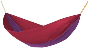Hojdacia sieť Hamaka Originál pre jedného, ružová / purpurová