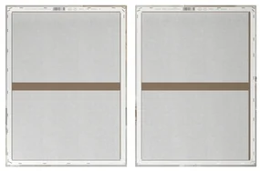 Obrazy s ručne maľovanými prvkami v súprave 2 ks 50x70 cm Sail – Styler