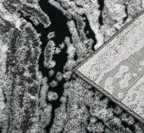 BE Koberec Miami Plus 0303 GREY – sivý obdĺžnikový Rozmer: 240x330 cm