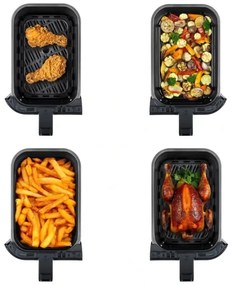 TESLA Electronics AirCook - multifunkčná digitálna fritéza 9 l, 2400W/230V