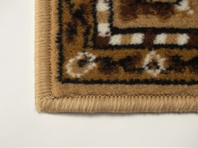 Alfa Carpets, Kusový koberec TEHERAN T-102 beige, 80x150, béžová, chodba / predsieň
