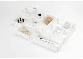 Organizér Compactor TEX 32 x 25 x 8 cm, 5 dielov, svetlo hnedá