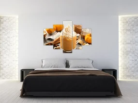 Obraz - Tekvicové latte (150x105 cm)