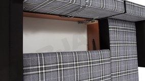 Zostava sedacej súprav Temero I, Dostupné poťahy: Gomez 12 + Lobox 05