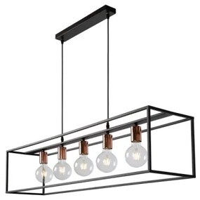 Lucide 08424/05/30 - Závesné svietidlo ARTHUR 5xE27/60W/230V