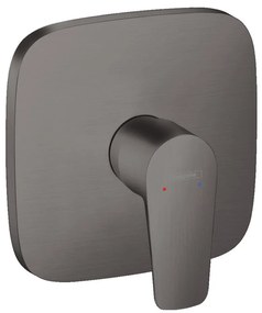 Hansgrohe Talis E, sprchová batéria pod omietku, kefovaná čierna chrómová, HAN-71765340