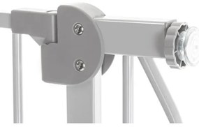 Lionelo - Bezpečnostná zábrana TRUUS SLIM LED 1xAAA sivá