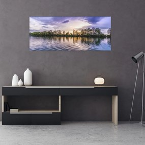 Obraz jazera (120x50 cm)