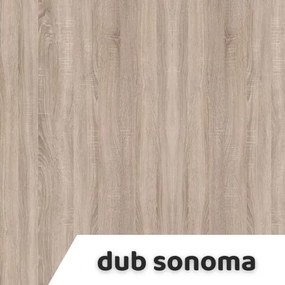 Ergonomický stôl Impress 160 x 90 cm, ľavý, dub sonoma