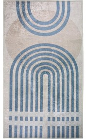 Modrý/sivý koberec 230x160 cm - Vitaus