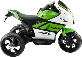 LEAN CARS Motocykel HT-5188 zelený