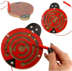 KIK Magnetické bludisko s guľôčkami berušiek