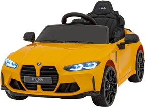 Elektrické autíčko BMW M4 žlté