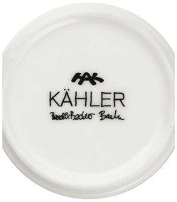 Porcelánový svietnik v zlatej farbe Kähler Design Nobili, výška 19 cm
