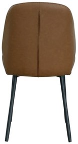 Hnedé jedálenské stoličky v súprave 2 ks Monte Carlo – House Nordic