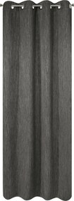 ZATEMŇOVACÍ ZÁVES NA KRÚŽKOCH ROSSIE 135X250 CM GRAFITOVÁ