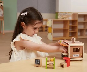 Drevená mobilná kaviareň Viga 44689
