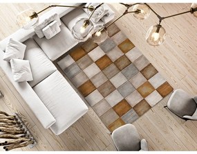 Koberec v tehlovej farbe 200x290 cm Lena – Universal