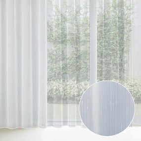 Záclona biela s olovkom vzor Prší - ZAC-023 výška 260 cm Iba metráž